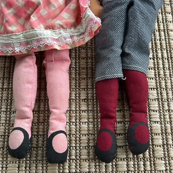 Vintage Collectible Milton Bradley Country Cousins Dolls Set - Picture 3 of 12